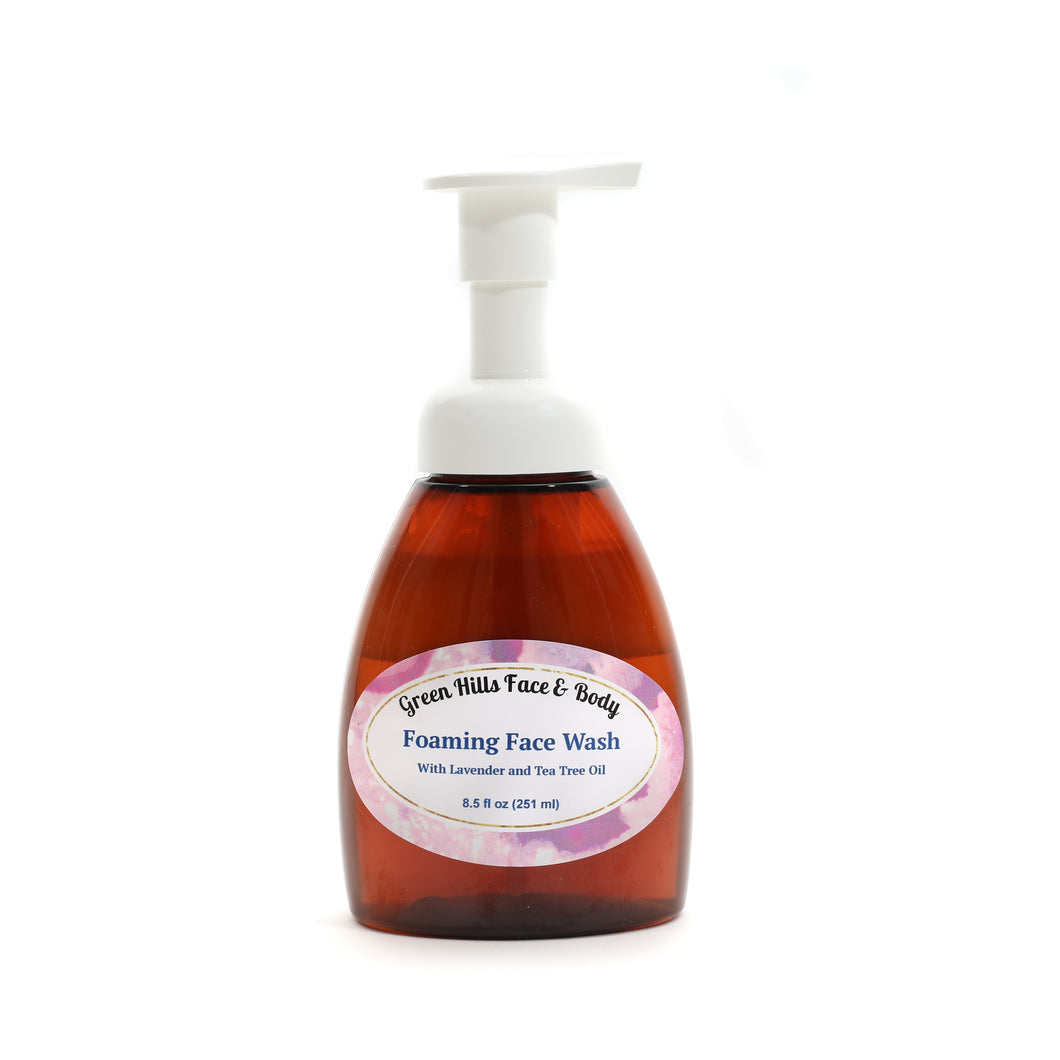 Foaming Face Wash with Lavender and Tea Tree Oil